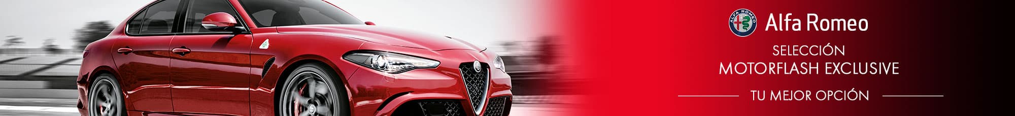 Motorflash exclusive de la marca Alfa Romeo