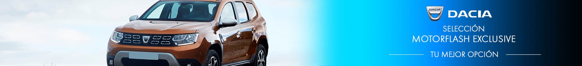 Motorflash exclusive de la marca Dacia